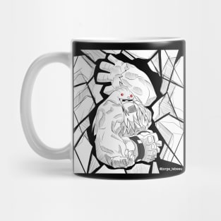 yeti the ice sasquatch darkstarker Mug